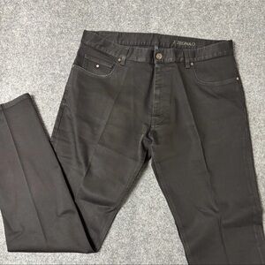 Z Zegna Men’s Black Solid Sz 36 Jeans